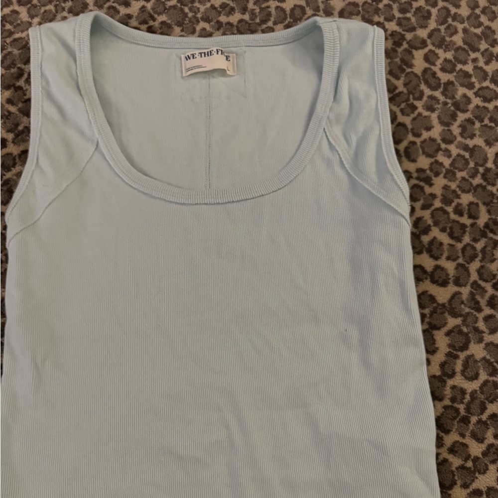 We The Free Sky Blue Tank Top